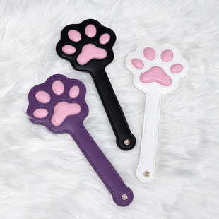 猫爪拍立体肉垫留爪印SP小圈实践工具皮拍子皮鞭cosplay情侣道具