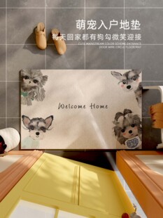 入户门地垫高级感室外室内门口进门脚垫玄关免洗pvc门垫可裁剪
