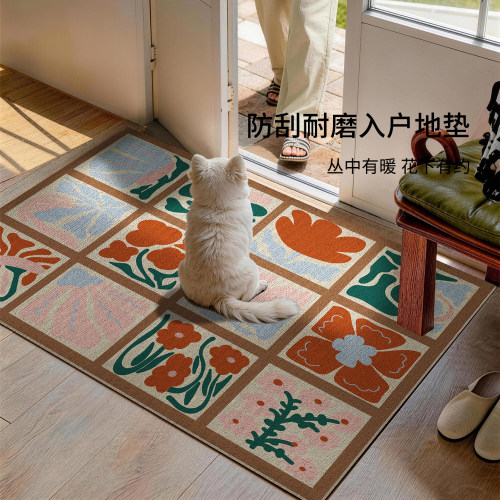 地垫入户门垫新款除尘丝家用防滑好打理耐磨可裁剪室外室内脚踏垫