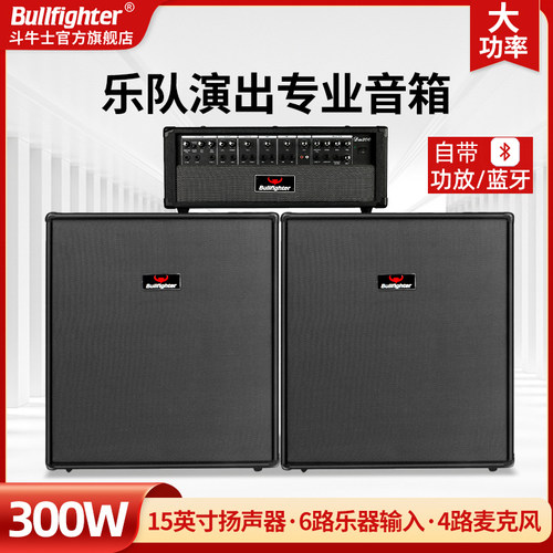 斗牛士300W乐队舞台演出专业音箱