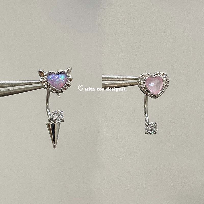 可爱辣妹澳宝小恶魔马蹄环耳骨环