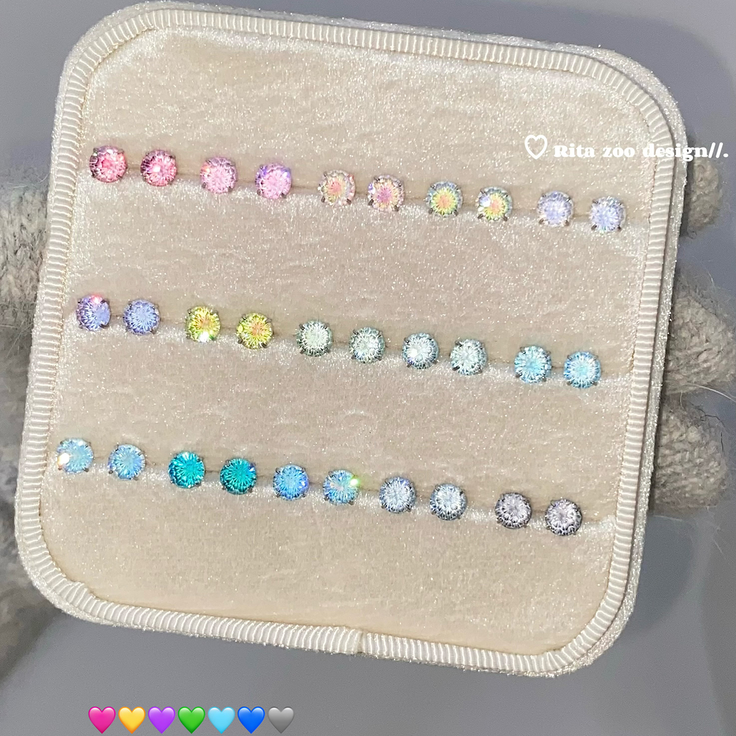 5mm烟花切天火pro锆钛钢耳骨钉