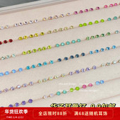 6.2mm爆闪施家闪钻养耳钛钢耳骨耳蜗耳钉 华子耳骨钉 Rita Zoo