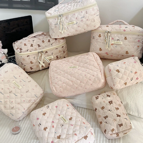 可爱卡通化妆包女便携大容量高颜值化妆品收纳包旅行洗漱包收纳袋