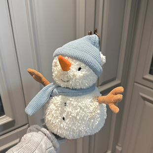 萨米小雪人玩偶可爱毛绒玩具女生圣诞生日礼物抱睡公仔伴手礼娃娃