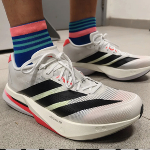 阿迪达斯 Adizero Boston JS4932 男子专业竞速训玻纤柱跑步鞋