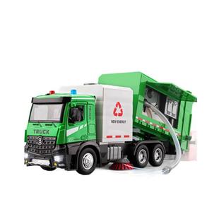 佳都超大电动吸尘扫地车合金环卫垃圾清扫车模型儿童玩具礼物