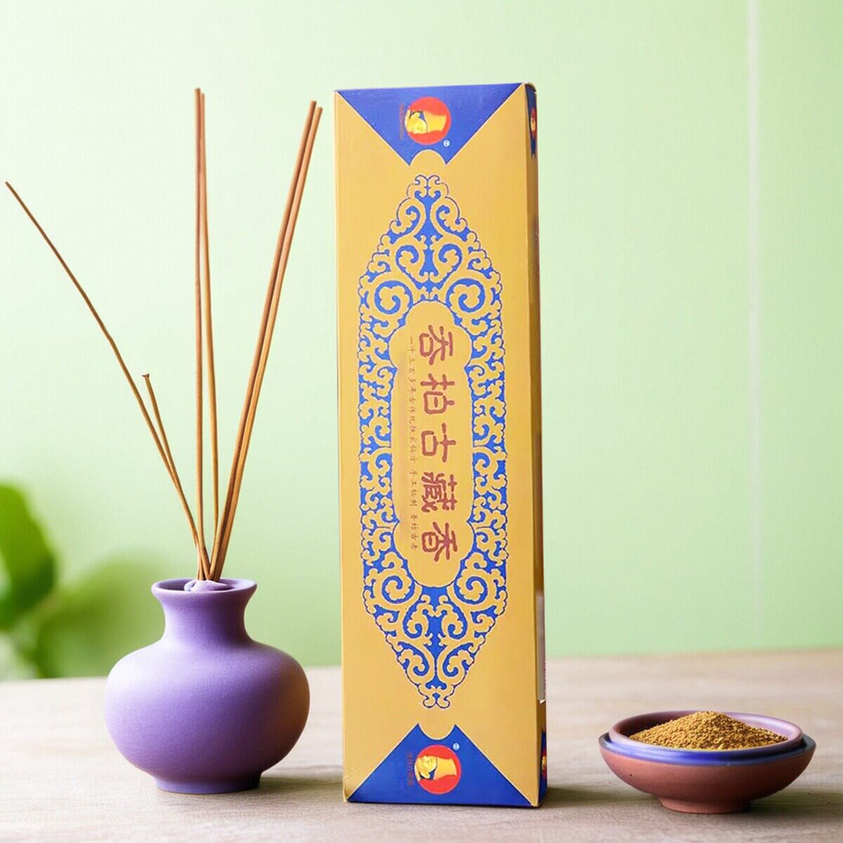 松吉仓 吞柏古藏香经典老字号 供佛家用手工卧香线香熏香净化空气