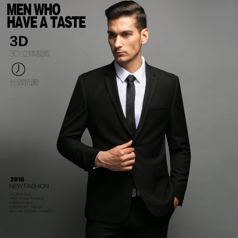 Costume homme en laine pour Quatre saisons - Ref 1553713 Image 1