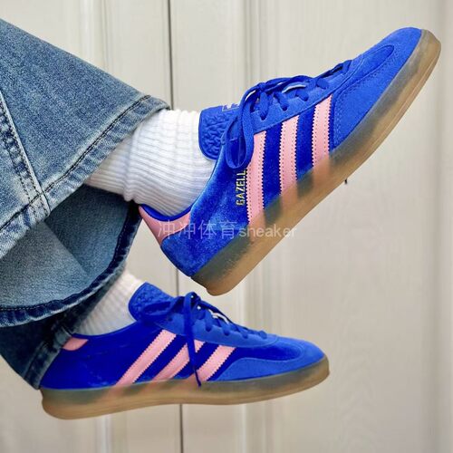 ADIDAS阿迪达斯正品GAZELLE INDOOR时尚百搭运动休闲板鞋 IG6785