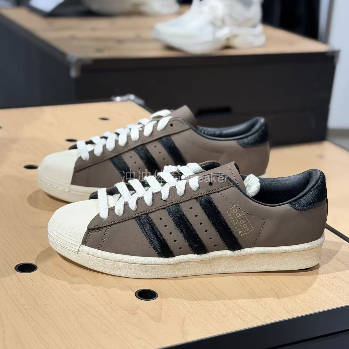 ADIDAS阿迪达斯正品SUPERSTAR VINTAGE休闲低帮贝壳头板鞋 JI0319