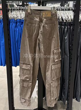 ADIDAS阿迪达斯正品百搭运动休闲多口袋工装裤长裤 KD4324 KD4323