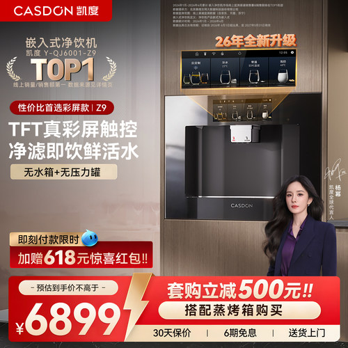 凯度嵌入式直饮水机净水器