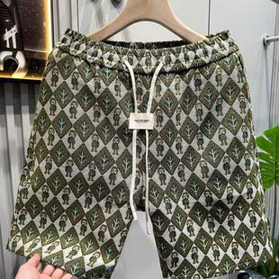 短裤 潮牌五分裤 时尚 2026夏季 潮流个性 男士 百搭宽松大码 新款