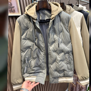 冬季棉衣男外套加厚防寒情侣羽绒棉服连帽青少年潮流休闲保暖棉袄