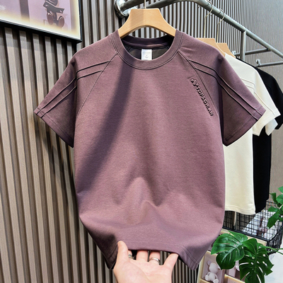 网红同款短袖男潮流百搭美式复古