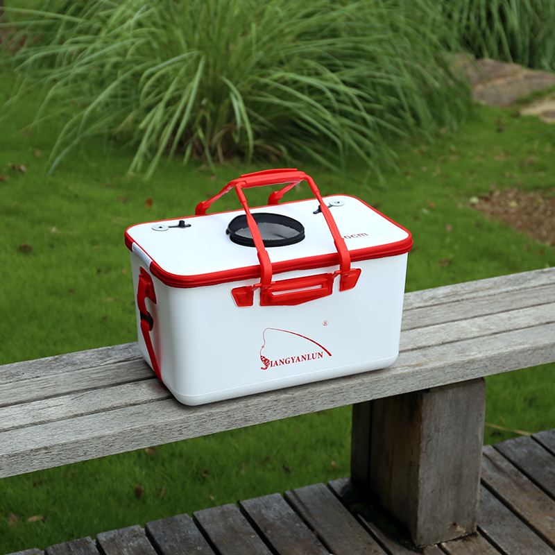 加厚不可折叠鱼桶路亚桶矶钓硬壳活鱼桶矶钓桶一体成型钓鱼桶鱼箱