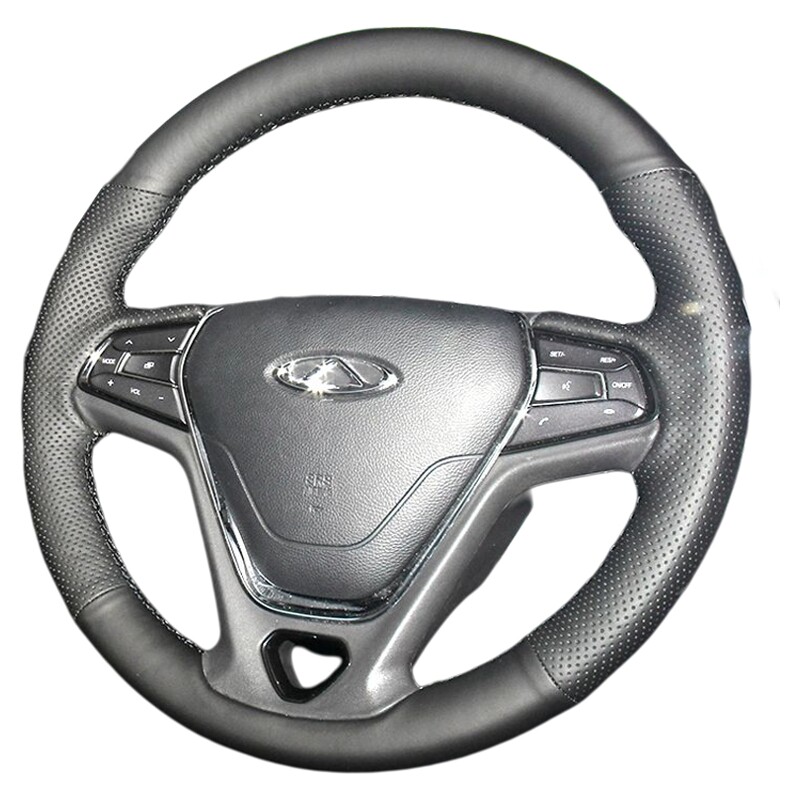 奇瑞瑞虎3/7/瑞虎5X/艾瑞泽5/7/8/M7/QQ3/A1专用真皮手缝方向盘套
