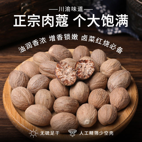 广西肉蔻无硫油润香浓卤炖香料