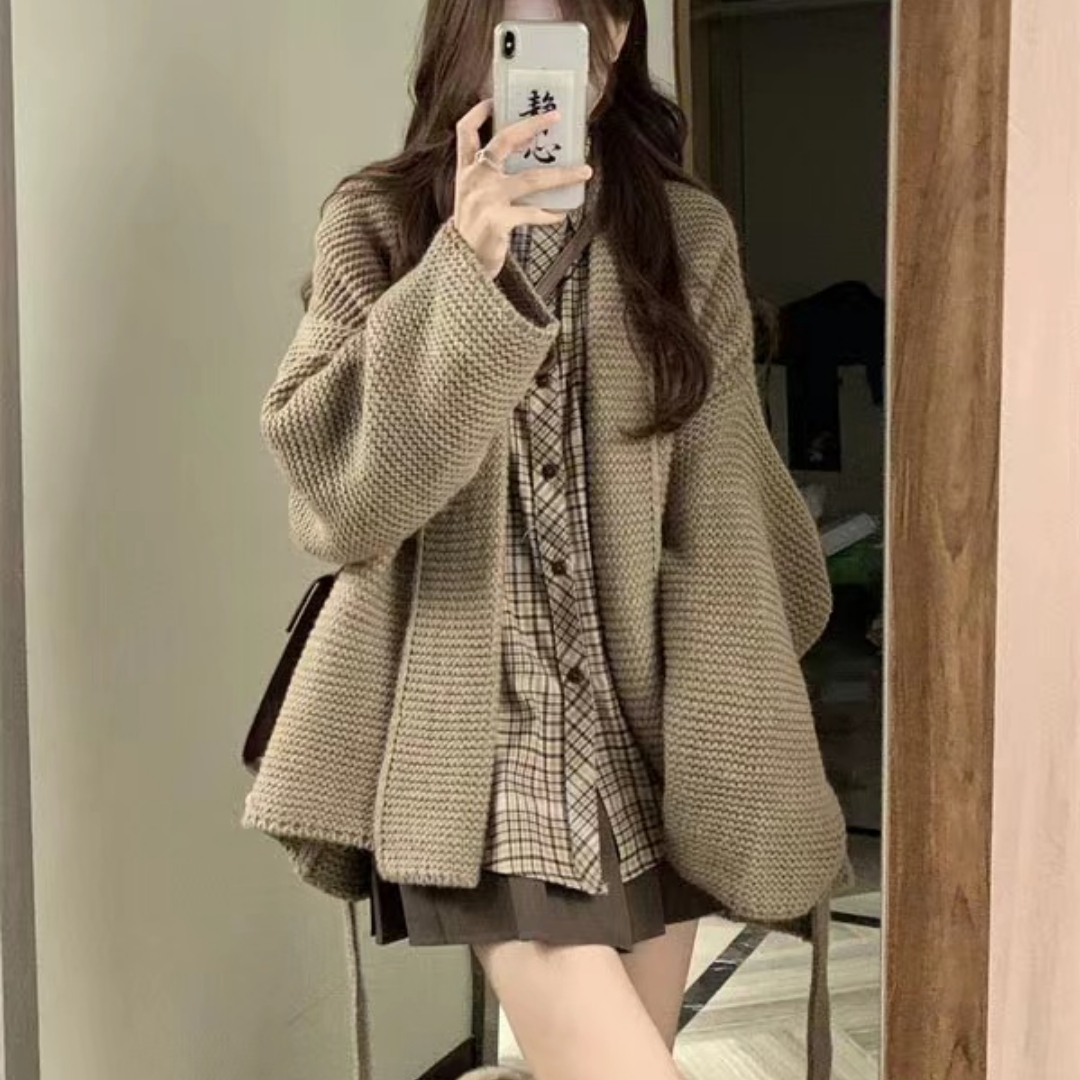 早秋季穿搭高级感2023新款女装微胖显瘦时尚今年流行爆款套装裙子