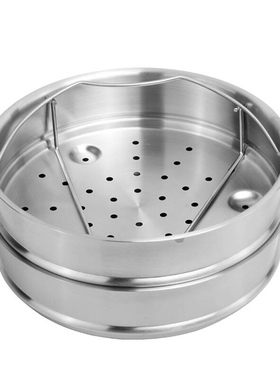 双立人20cm高压锅蒸笼蒸屉支架3件套不锈钢材质