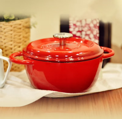铸铁锅芳庭珐琅铸铁锅家用法国