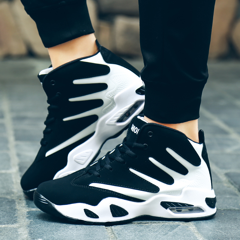 Winter sports shoes men casual shoes men plus velvet warm shoes Korean shoes basketball shoes running shoes tide shoes men