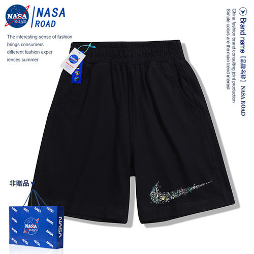 NASA联名童装男童短裤夏季薄款