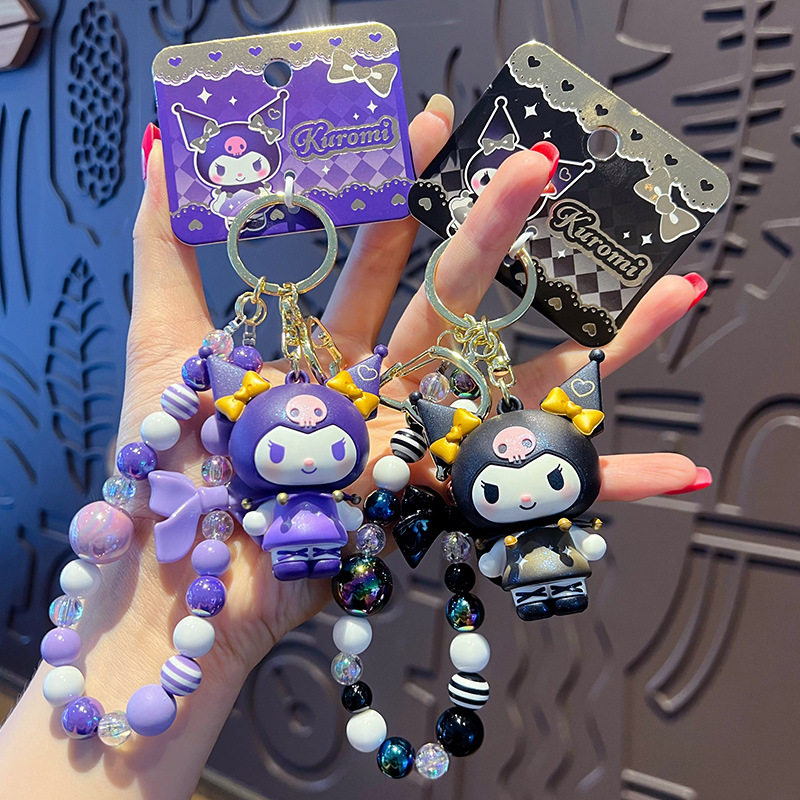 正版卡通三丽鸥KT手链钥匙扣公仔挂饰创意库洛米包包钥匙链小挂件,节庆用品/礼品,钥匙扣,淘宝优惠券,粉丝福利购,淘宝优惠卷