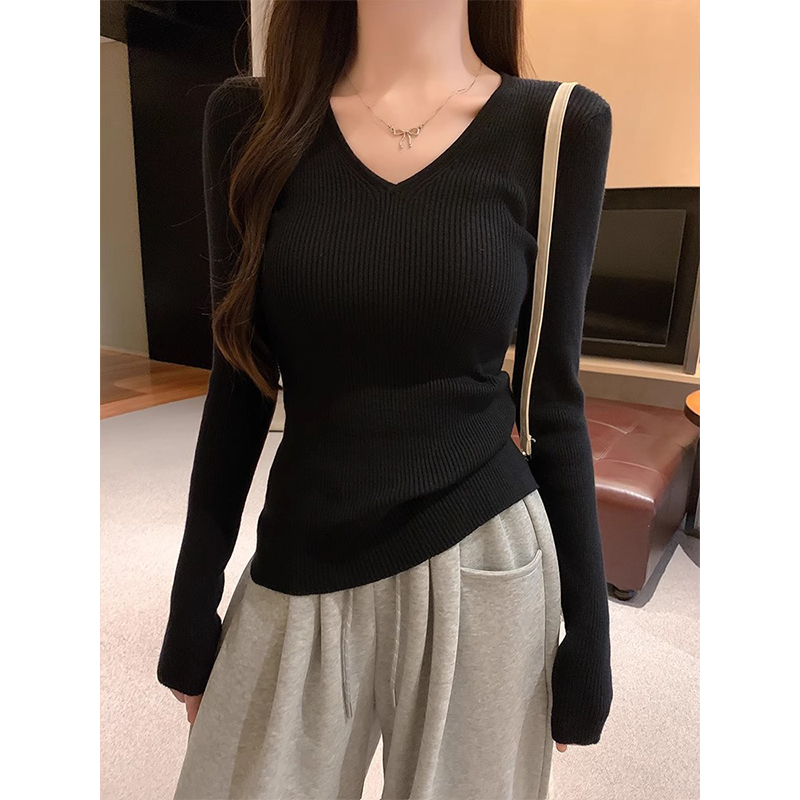 打底衫女春秋2025新款韩系修身