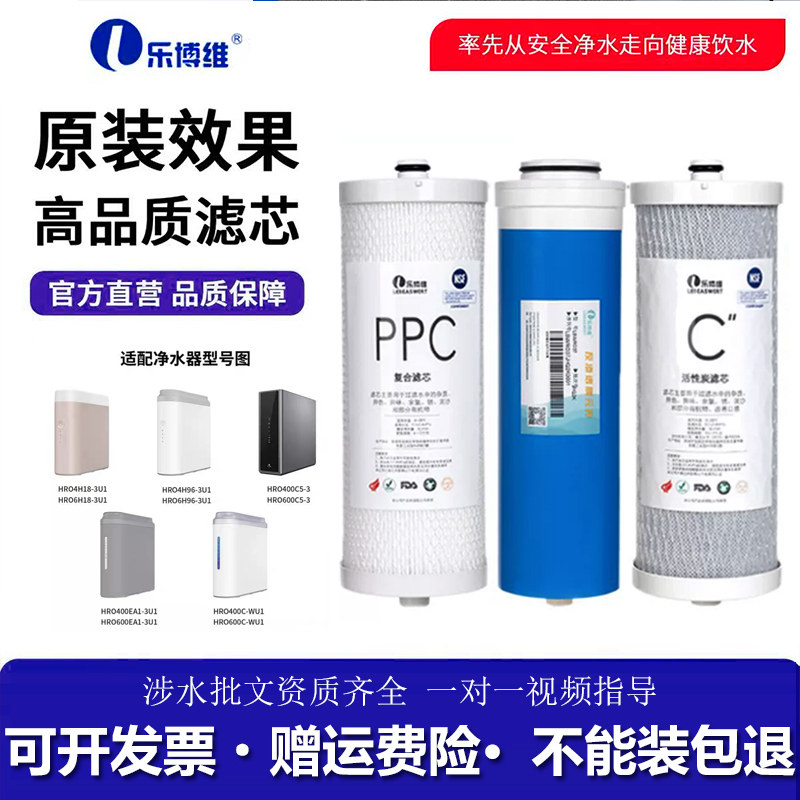适配于海尔净水机器滤芯HRO4H18/4H96/400C-WU1/6H18/6H96通用图片