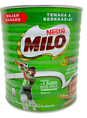 马来西亚原装 雀巢美禄milo特产巧克力营养早餐可可粉1.4kg