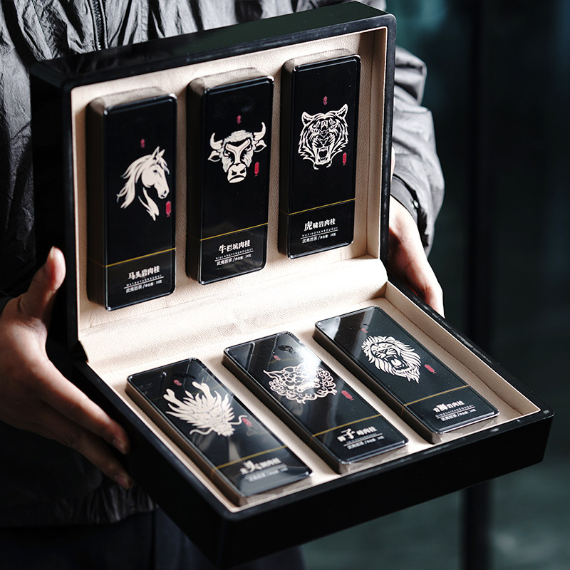 【全肉宴】马头岩肉桂牛栏坑武夷山正岩大红袍乌龙岩茶礼盒装96g