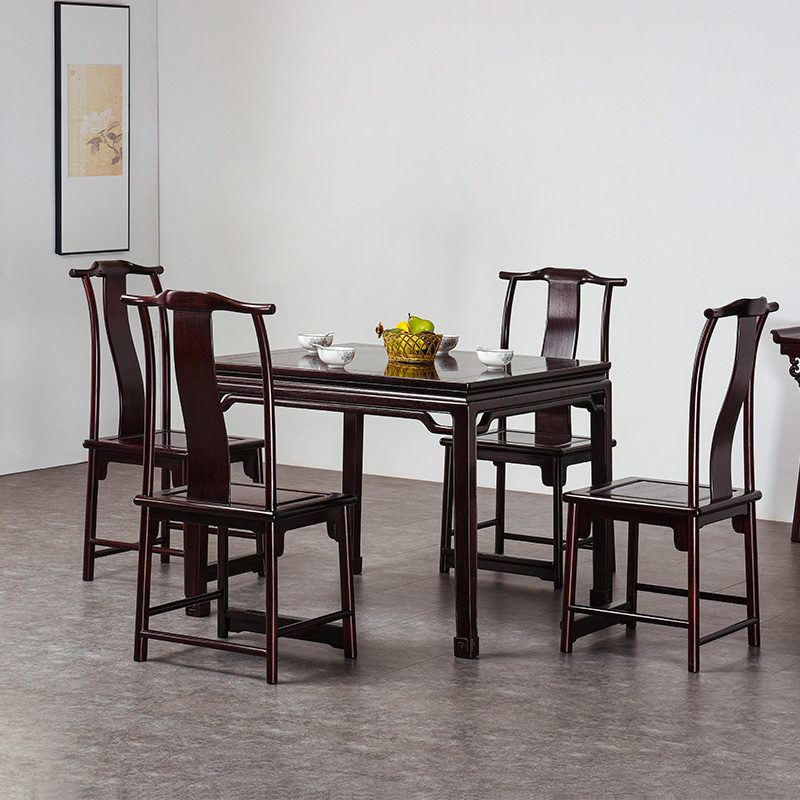 赞比亚血檀八仙桌宋韵中式