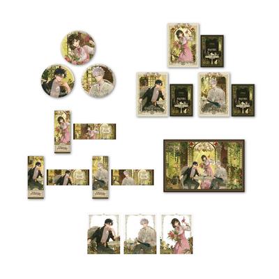 时光代理人绽放时刻徽章色纸