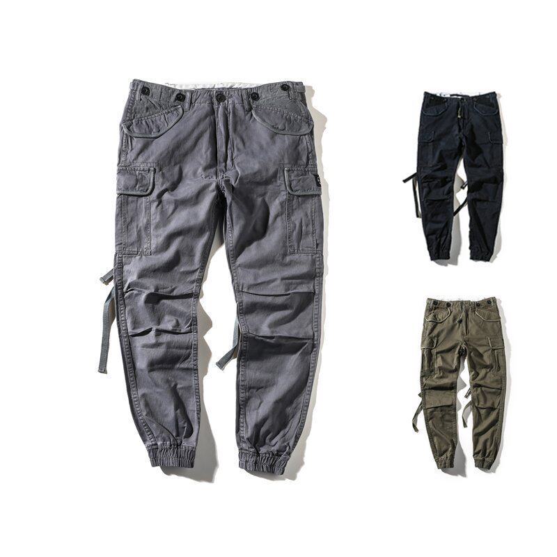 CMPOP APHELION  回到未来 工装飘带 束脚裤 jogger pants|msdalam kategori Pakaian Lelaki, seluar santai - dari Buy2taobao.com untuk memberikan perkhidmatan ejen Taobao profesional membeli