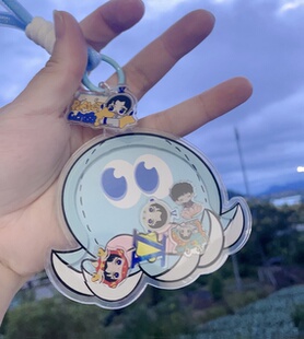 张杰八花亚克力摇摇乐