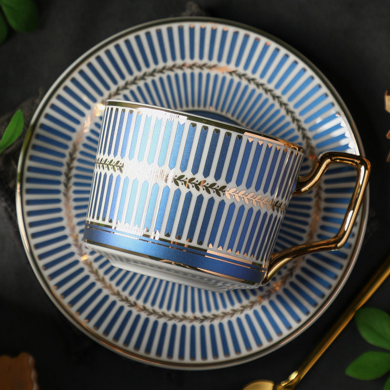 特别好看的咖啡杯子套装高档精致下午茶茶具高级感高颜值轻奢陶瓷