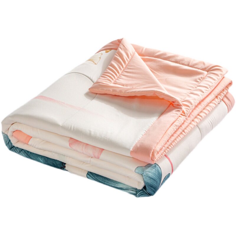 ROYAL THAI NATURAL LATEX QUILT UNIVERSAL SUMMER COOL FEELING BY SUMMER AIR CONDITIONER QUILT COTTON WASHABLE THIN MODEL