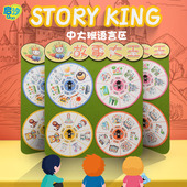 幼儿园语言区自制玩教具材料讲故事看图说话造句手工制作中班大班