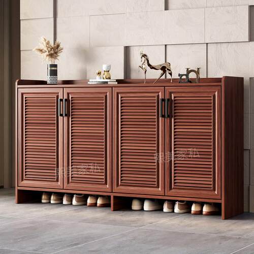 2025新款铝合金鞋柜防水防晒中式