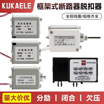 闭合电磁铁分励欠压合闸线圈DW45  CDW1 NA1 NXA等万能框架断路器