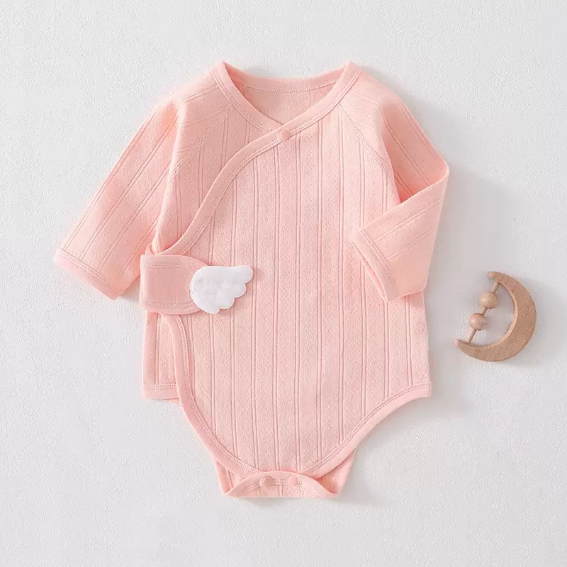 婴儿包屁衣新生儿春秋季满月百天