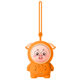 0-6岁早教故事机 咕咕猪宇航员儿童启蒙早教益智玩具宝宝幼儿儿歌 儿歌+故事+唐山+绕口令0到3岁会说话的早教有声书充电版认知启蒙