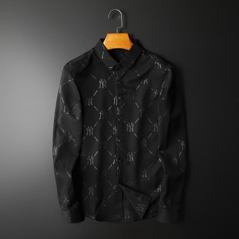 长期款-2023年压花大码长袖衬衫8629P70有大货！，男装衬衫，钱塘6025