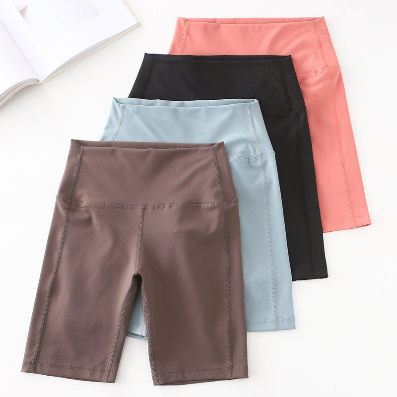 运动中裤五分裤健身裤蜜桃臀网红弹力紧身瑜伽速干高腰跑步短裤女|msdalam kategori sukan/pakaian kasual, sweatpants, Sukan seluar / seluar pendek - dari Buy2taobao.com untuk memberikan perkhidmatan ejen Taobao profesional membeli