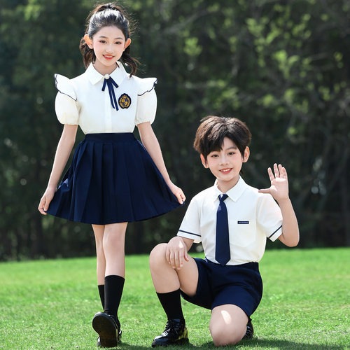 夏季六一儿童朗诵合唱服比赛班服