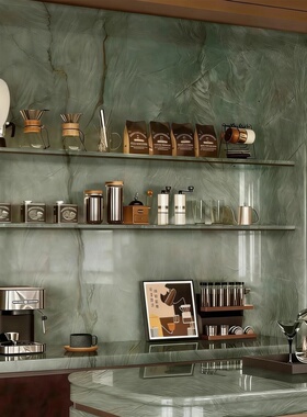 轻奢样板间咖啡机咖啡豆摆件