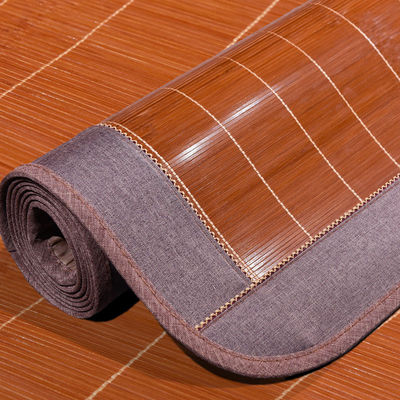 【推荐】凉席1.8米2米床双人竹席1.5米家用竹子可折叠冰丝席草席