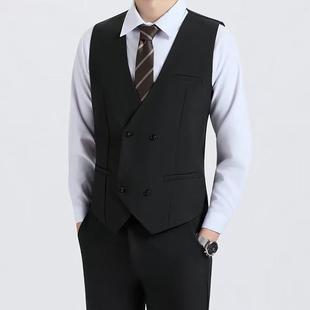 大码西装马甲男韩版潮流休闲百搭商务西服马夹背心xz08 p45